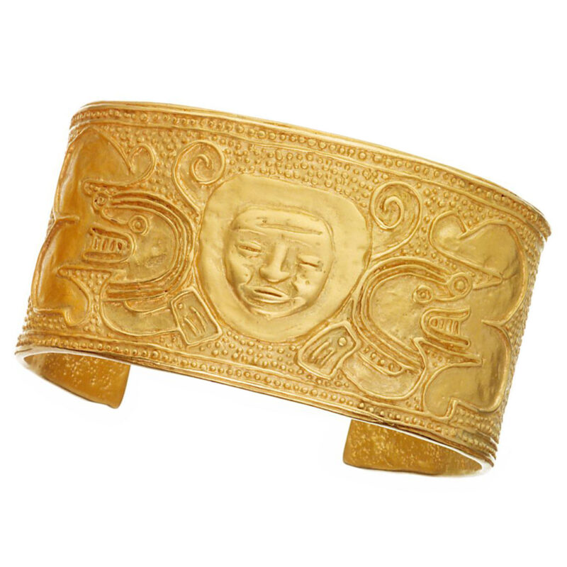 Bracciale Cerimoniale della collezione I Precolombiani di Marte Gioielli