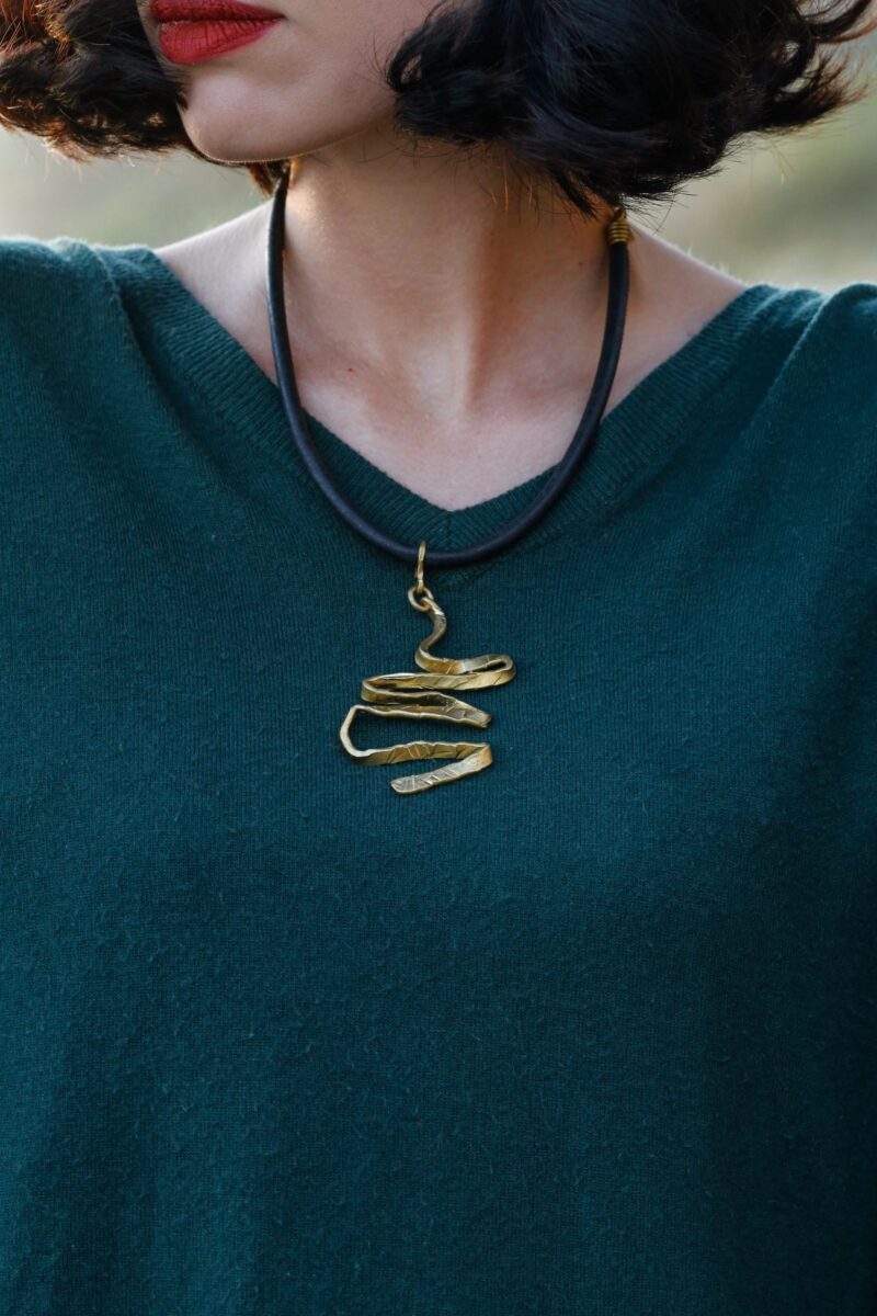 Collana Chiuma Leather - immagine 3