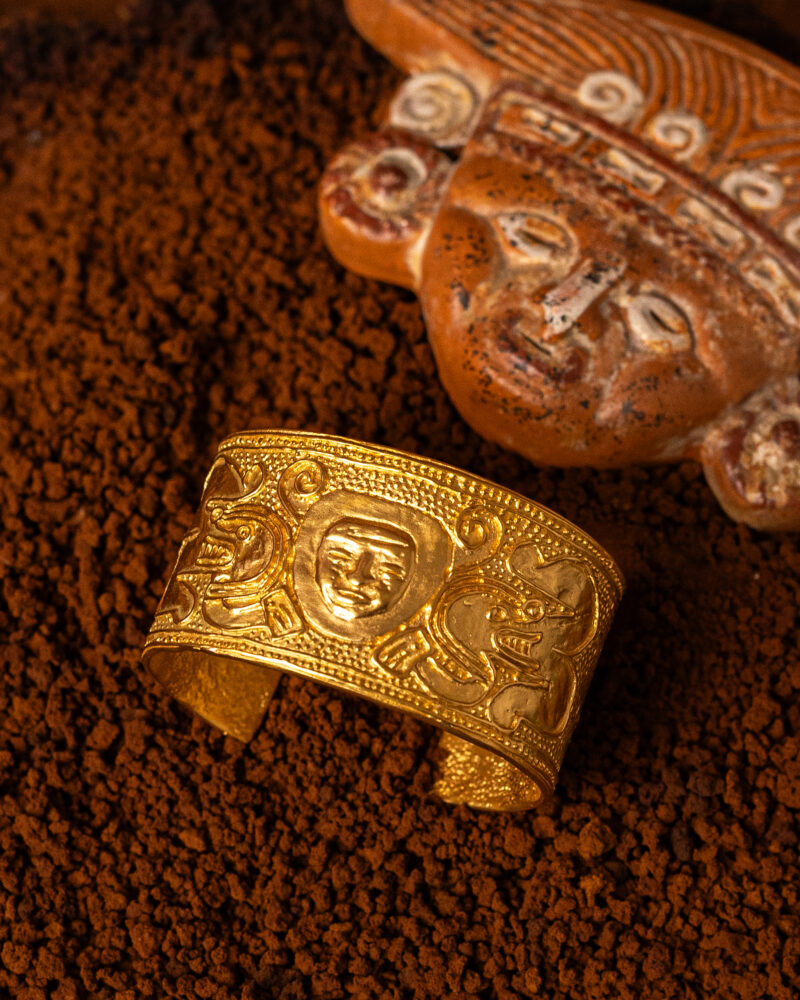 bracciale Cerimoniale della collezione I Precolombiani di Marte Gioielli