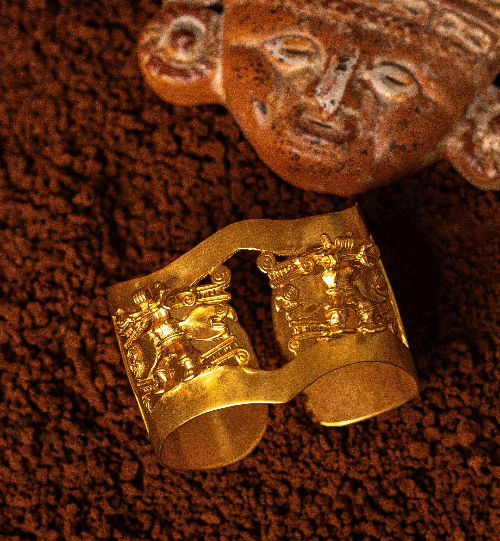 bracciale Chamanes Sinù della collezione I Precolombiani di Marte Gioielli