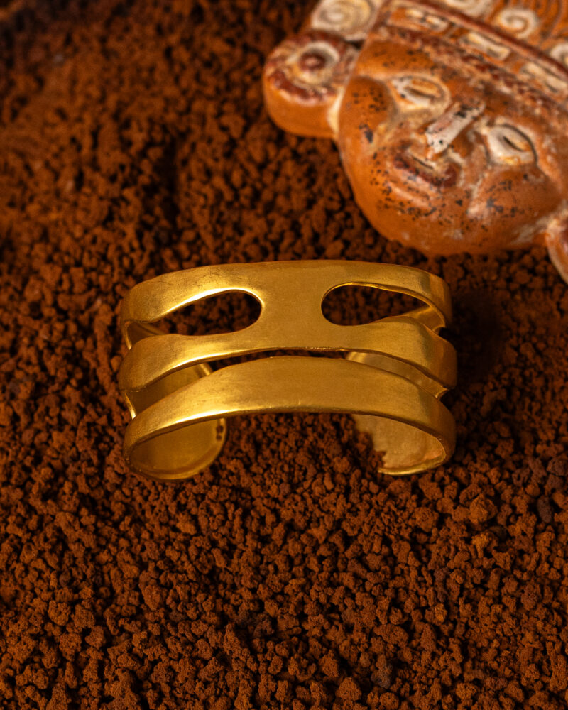 bracciale Geometria Tayrona della collezione I Precolombiani di Marte Gioielli