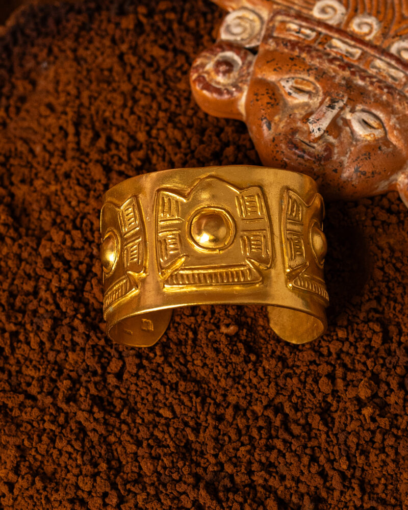 bracciale Pectoral del Sole della collezione I Precolombiani di Marte Gioielli