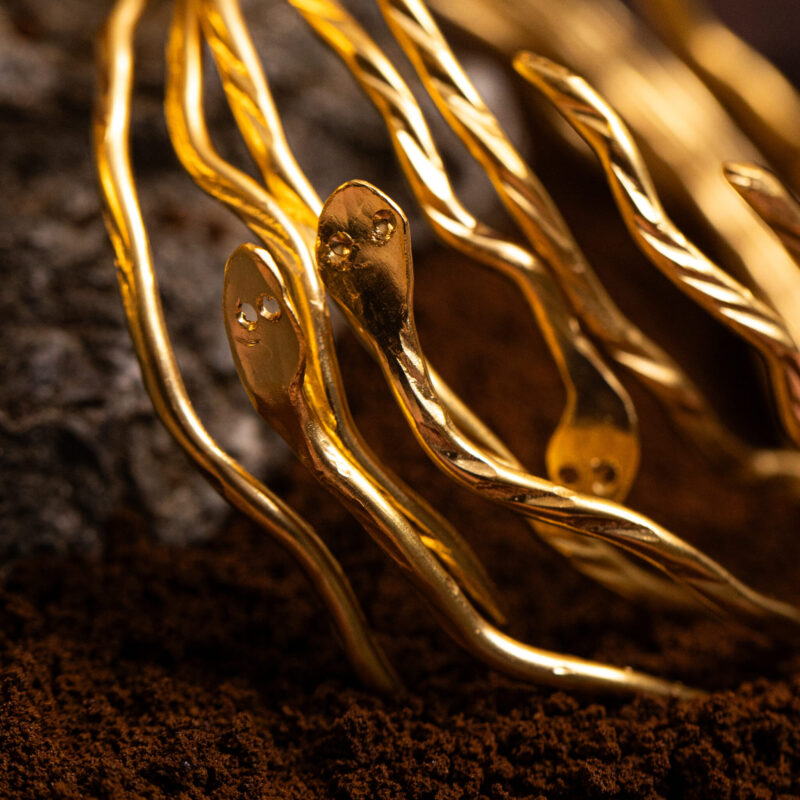 bracciali Serpe slim della collezione Marte Design di Marte Gioielli
