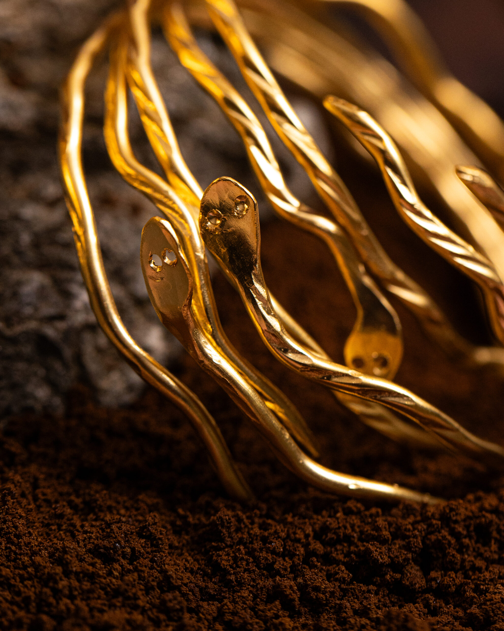 bracciali Serpe slim della collezione Marte Design di Marte Gioielli