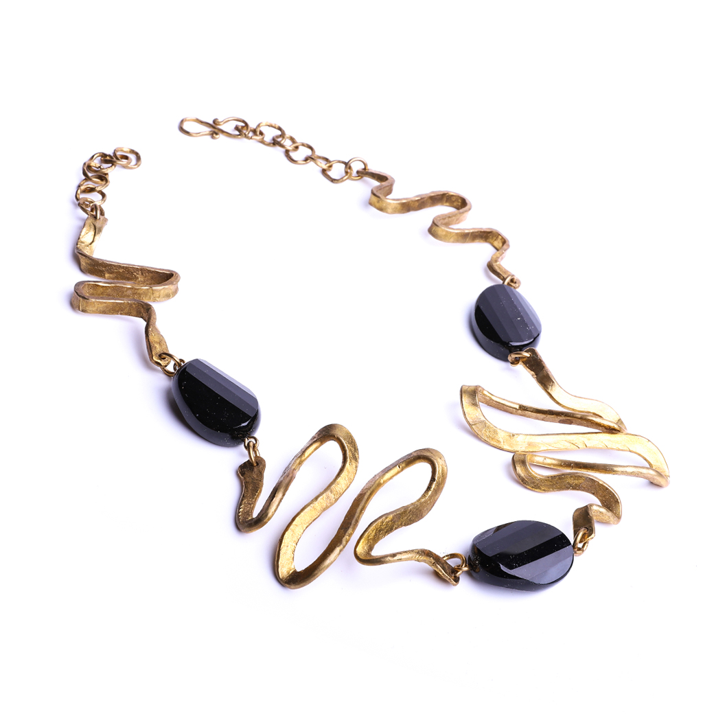 Collana Chiuma Onix della collezione Unique di Marte Gioielli
