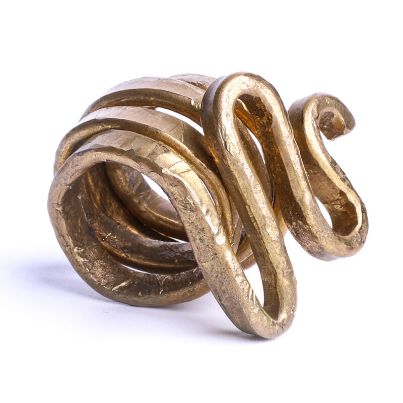 Anello Chiuma Short della collezione Unique di Marte Gioielli