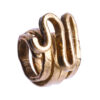 Anello Chiuma Short della collezione Unique di Marte Gioielli