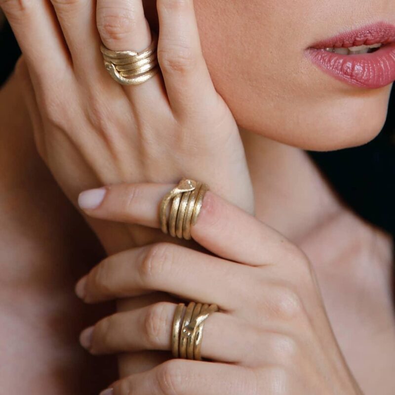 Anello Serpe Tres Vueltas - immagine 2
