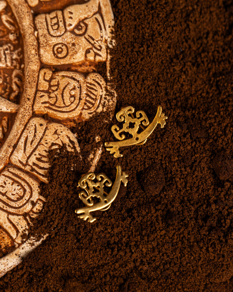 orecchini Aves della collezione I Precolombiani di Marte Gioielli