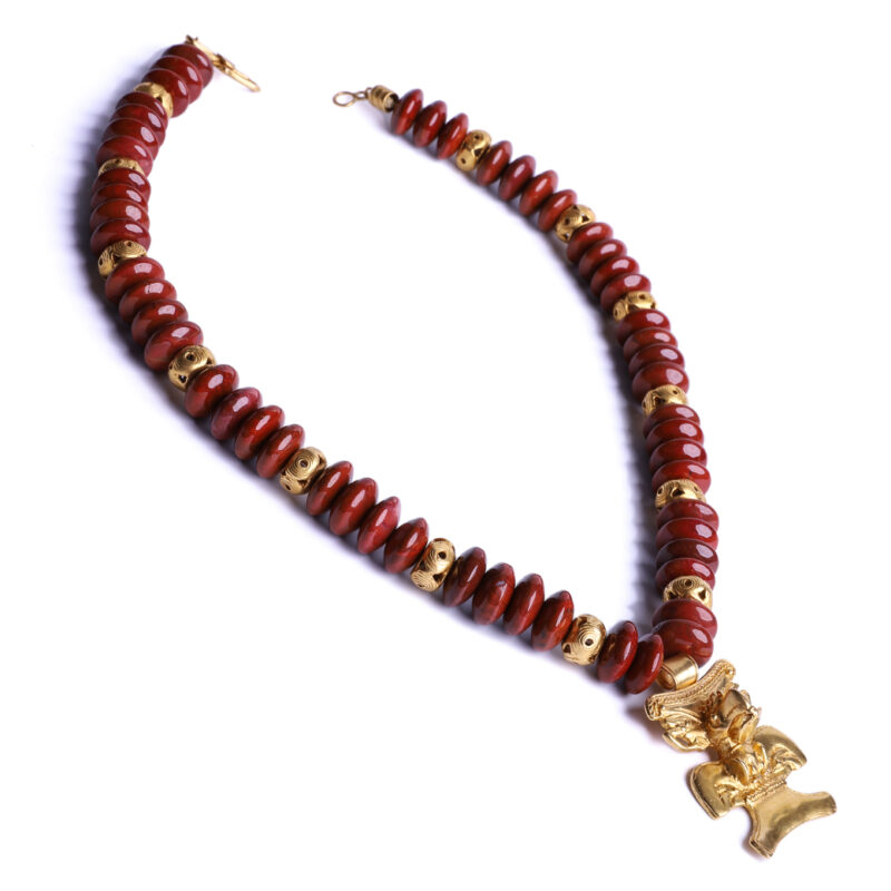 collana chaman jasper i precolombiani di marte gioielli