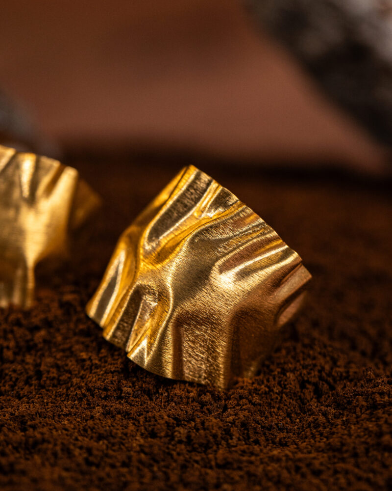 Orecchini Skin della collezione marte design di marte gioielli