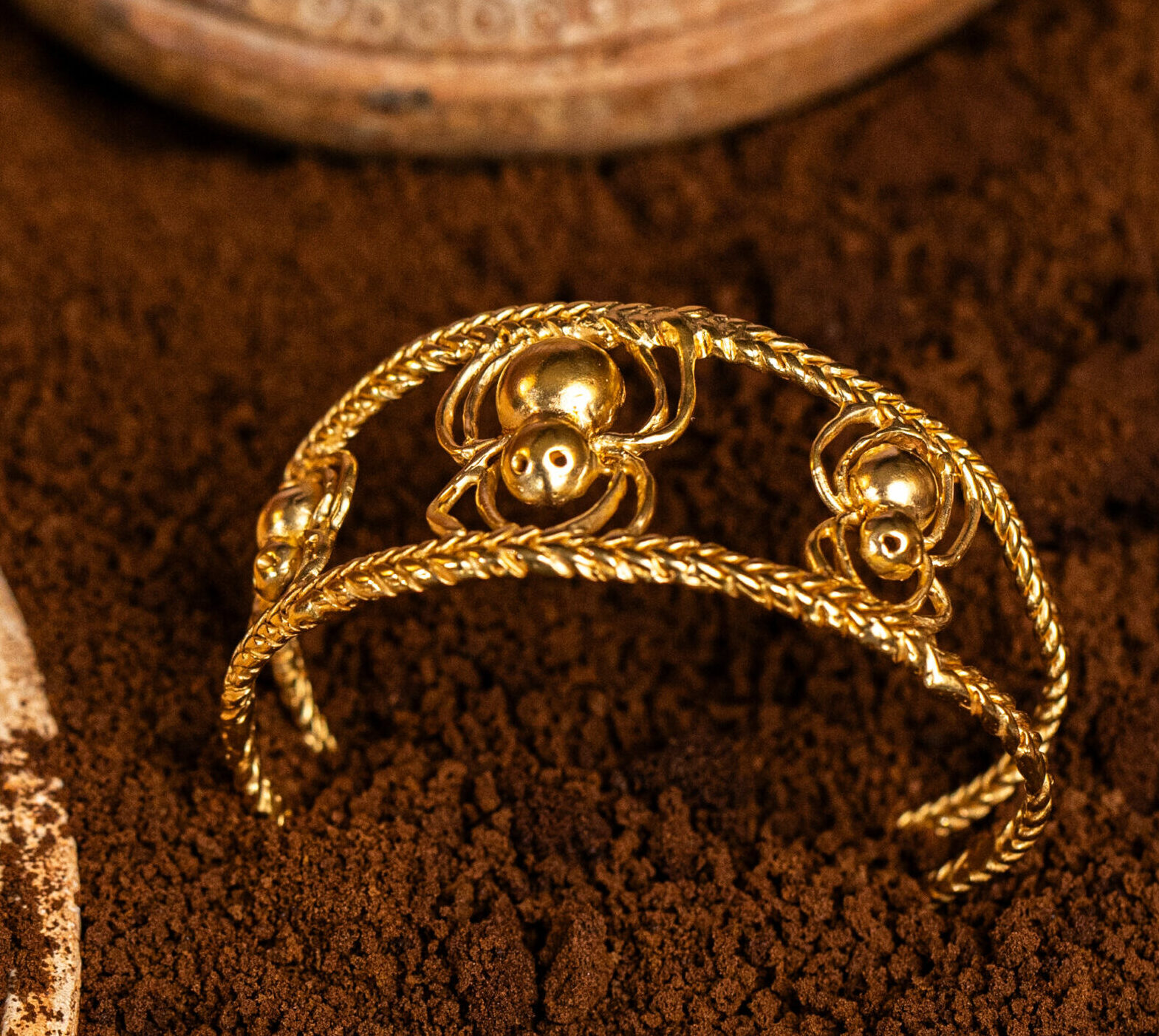 Bracciale Escarabajo della collezione I Precolombiani di Marte Gioielli