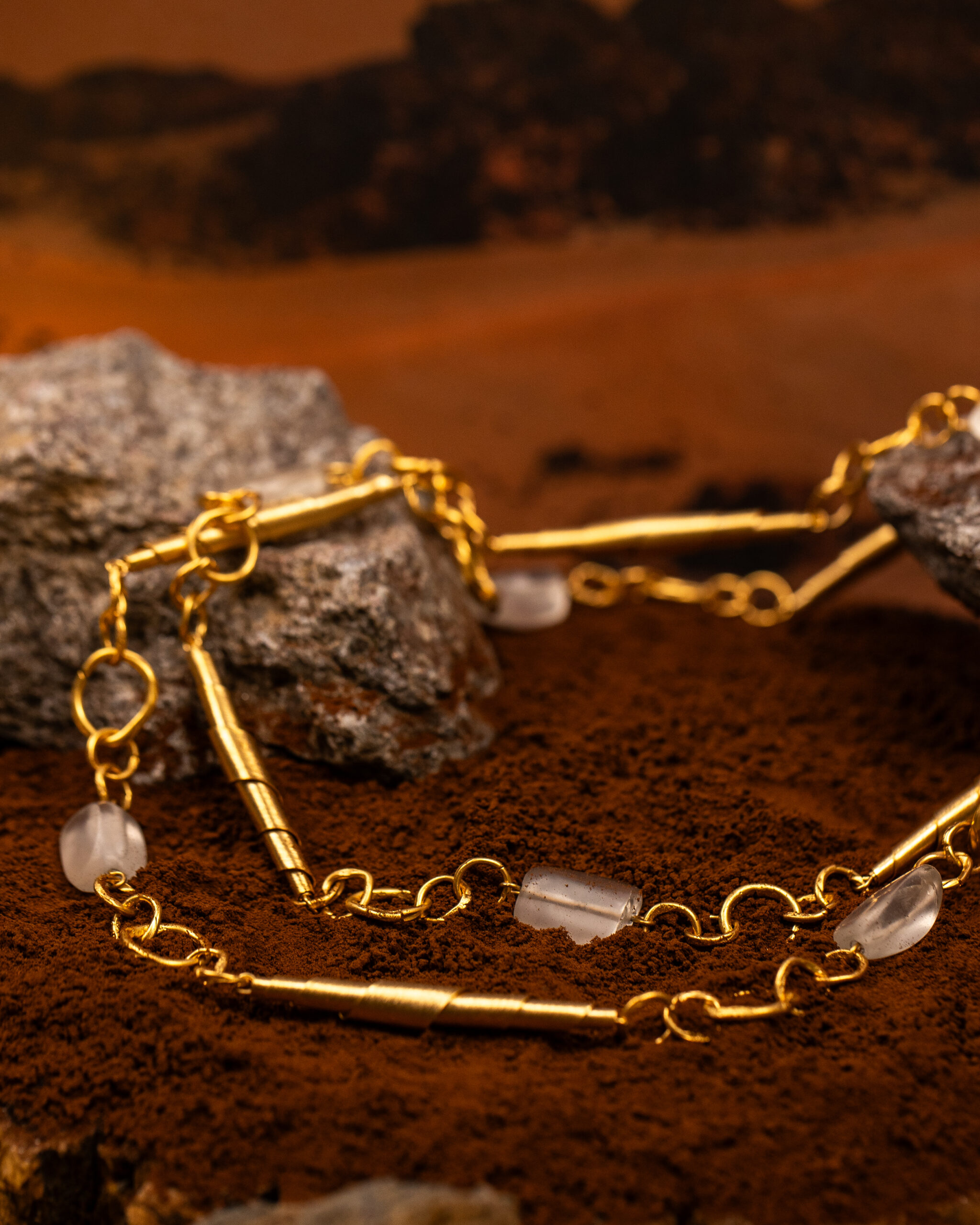collana Shavings Ice della collezione Design di Marte Gioielli