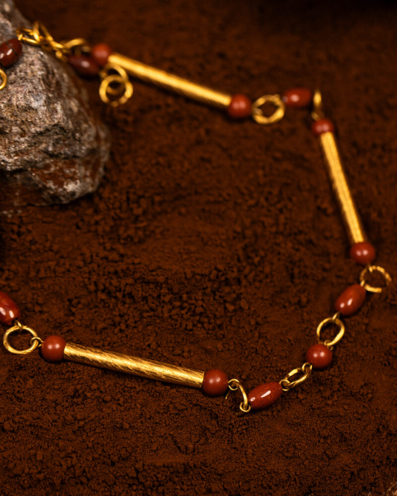 collana Bambù Stone della collezione Marte Design di Marte Gioielli