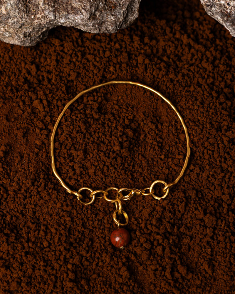 bracciale Manetta Stone diaspro della collezione Design di Marte Gioielli
