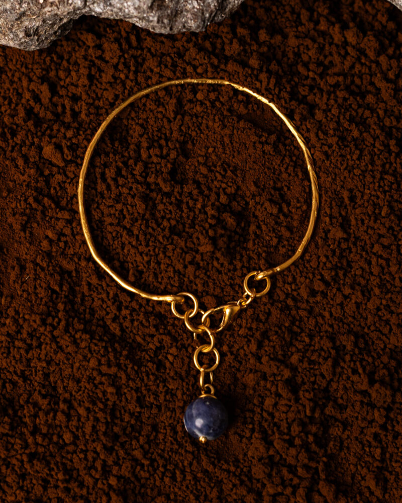 bracciale Manetta Stone sodalite della collezione Design di Marte Gioielli