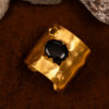 bracciale Vulcano Nero della collezione Design di Marte Gioielli