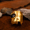 bracciale Vulcano Nero della collezione Design di Marte Gioielli
