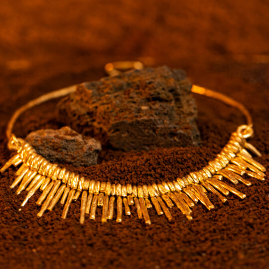 Collana Radici slim della collezione Marte Design di Marte gioielli