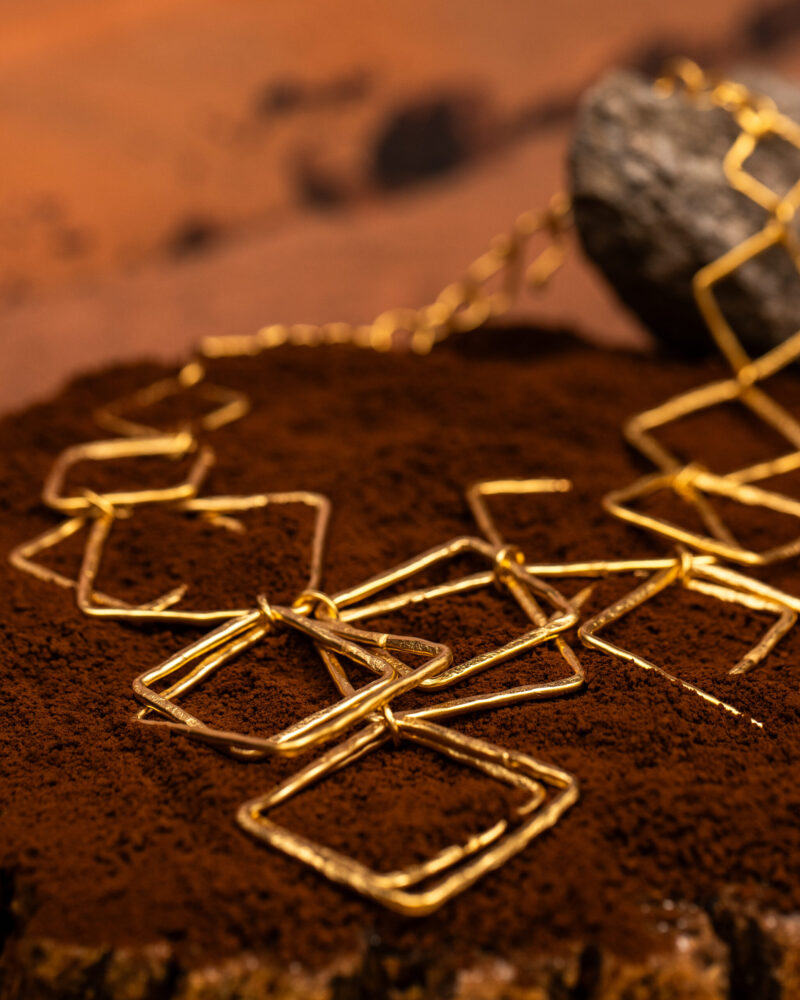 collana Euclide della collezione Design di Marte Gioielli