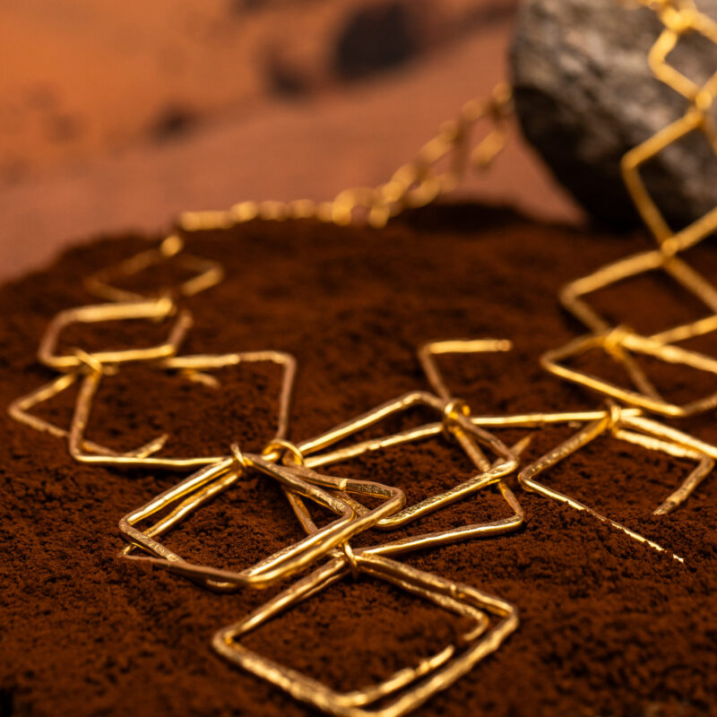 collana Euclide della collezione Design di Marte Gioielli