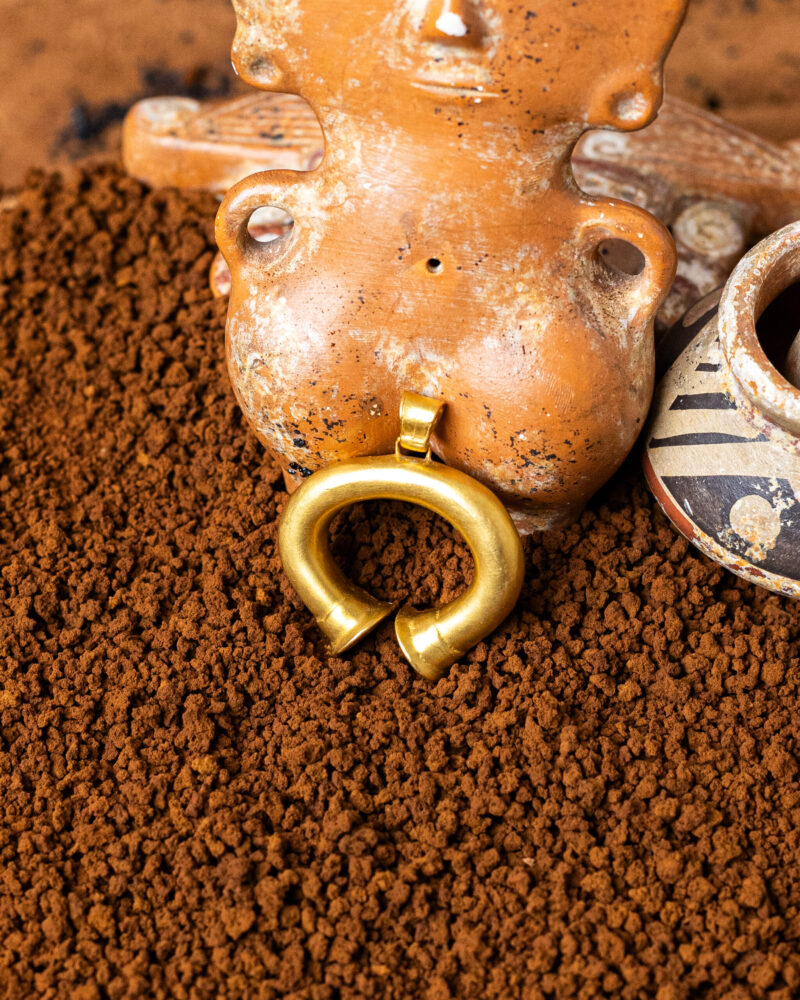ciondolo Nariguera della collezione I Precolombiani di Marte Gioielli