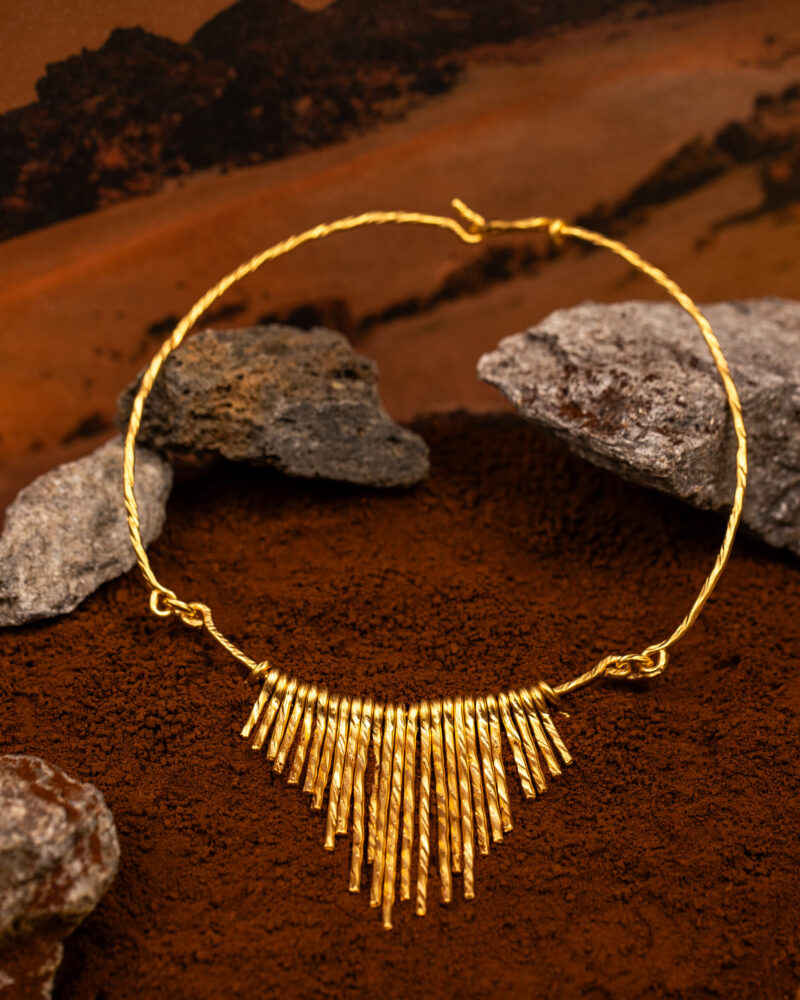 collana Radici della collezione Design di Marte Gioielli