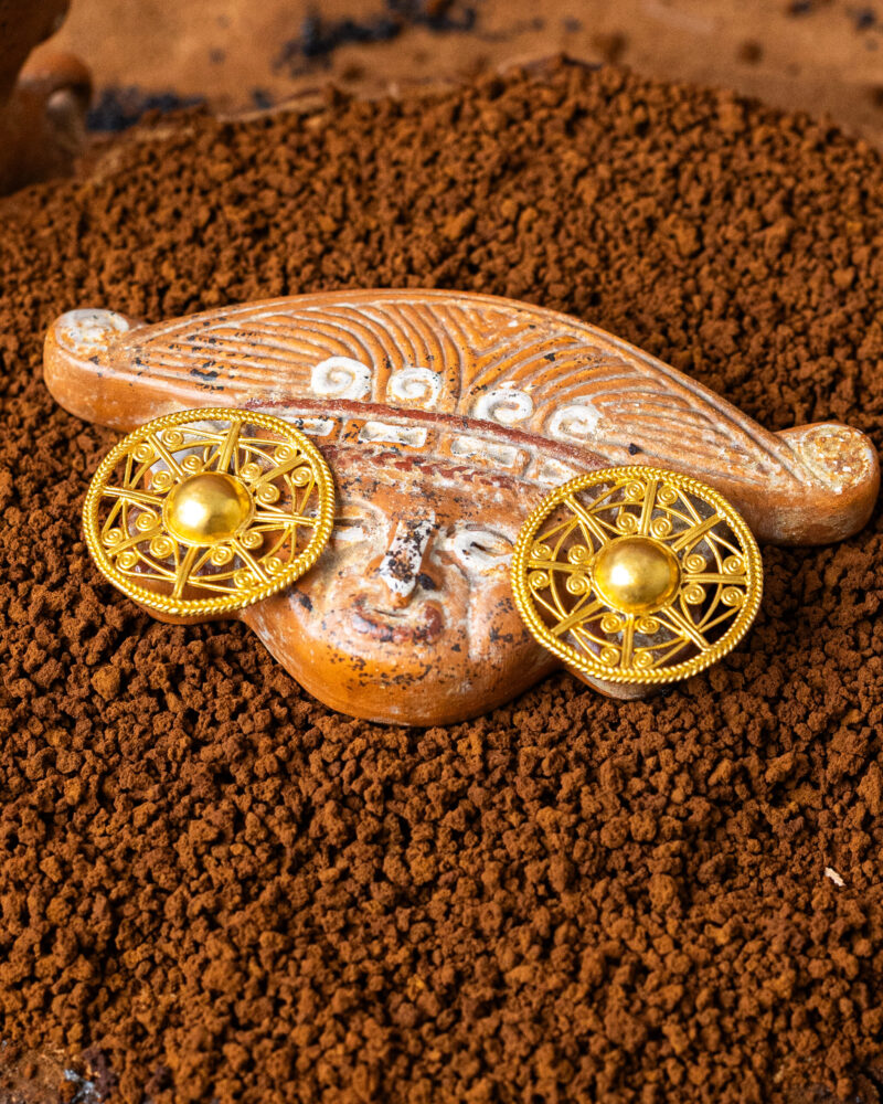 Orecchini Pectoral Quimbaya - immagine 4