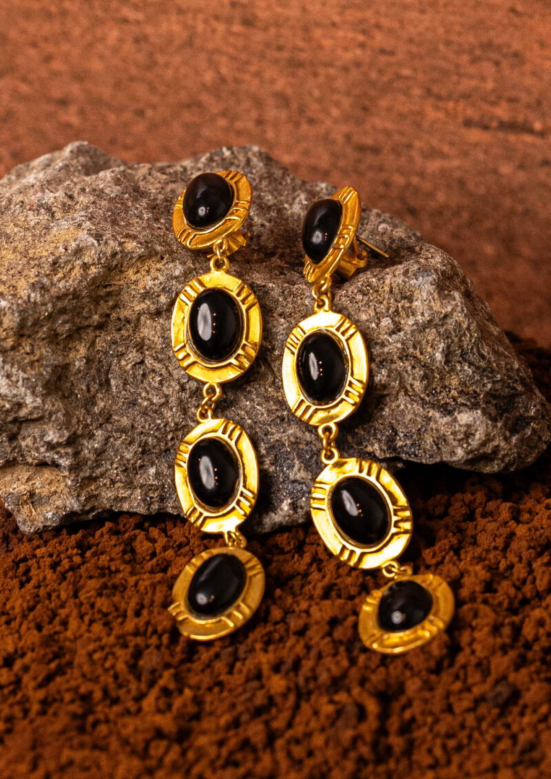 Orecchini Onyx Tayrona - immagine 2