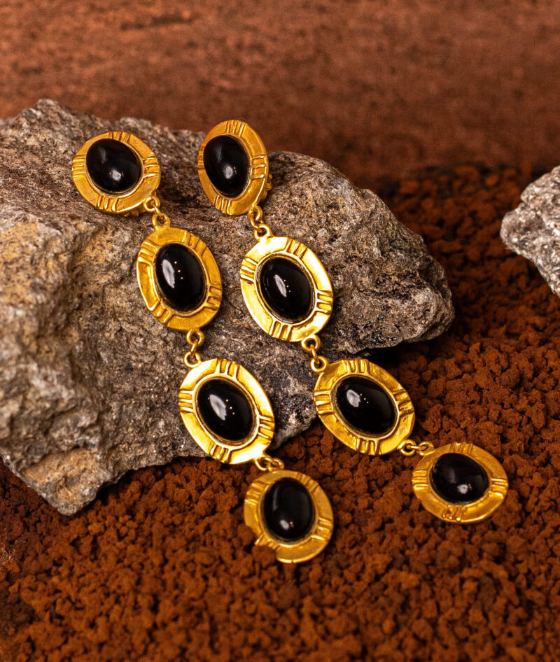 Orecchini Onyx Tayrona