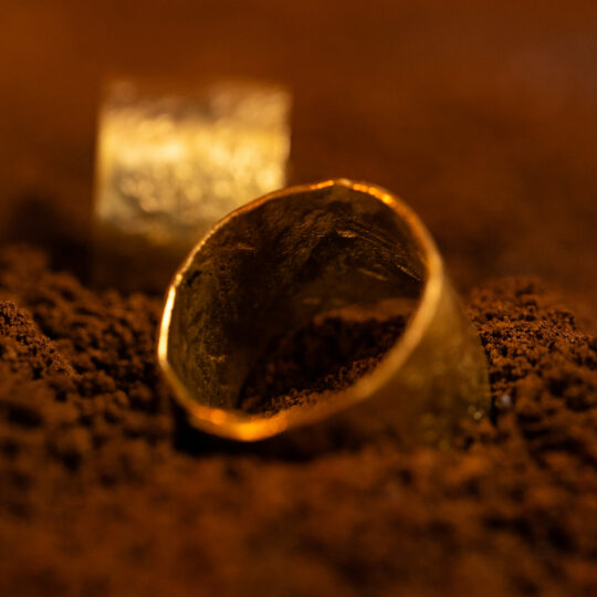 Anello Poseidonia. Collezione Pazzià. Marte Gioielli