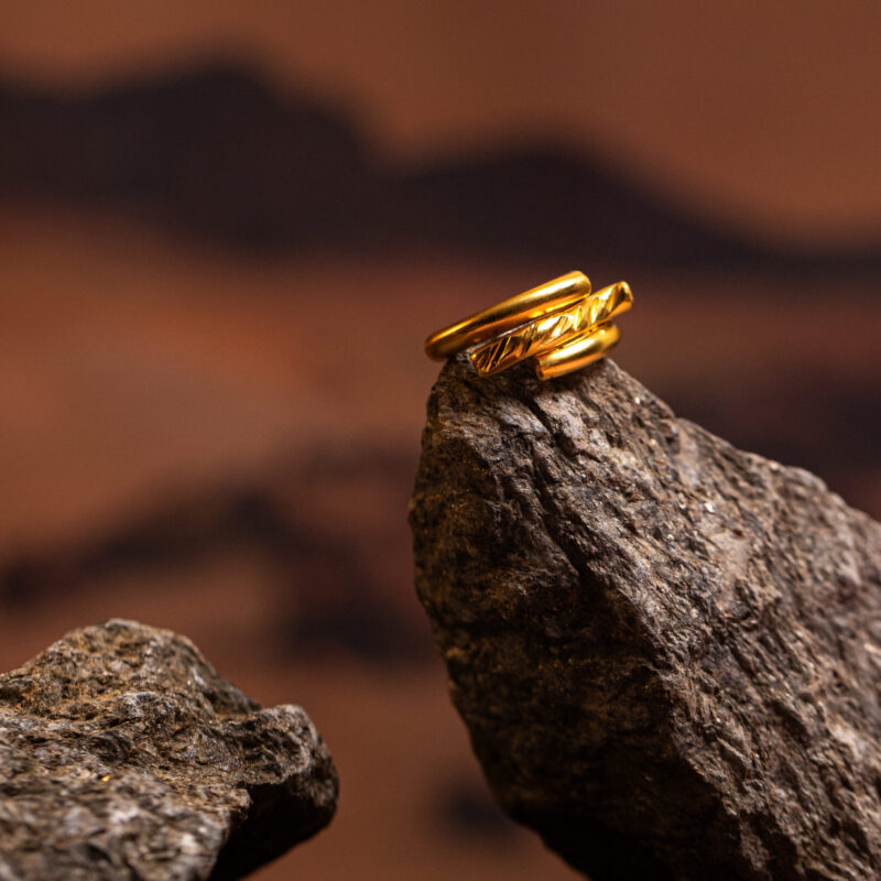 anello Rondine Slim della collezione Marte Design di Marte Gioielli