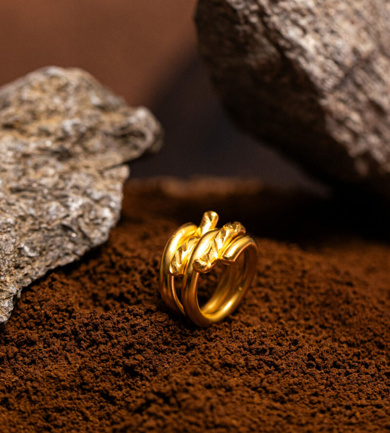 Anello Rondine della collezione Marte Design di Marte Gioielli