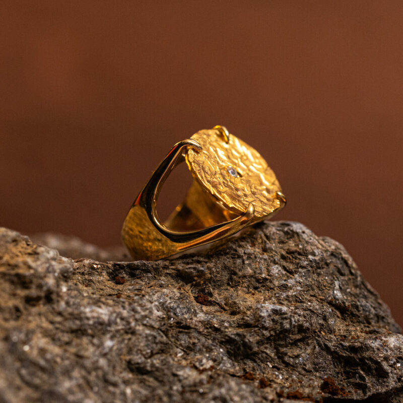 anello Stella Cometa della collezione Marte Gioielli