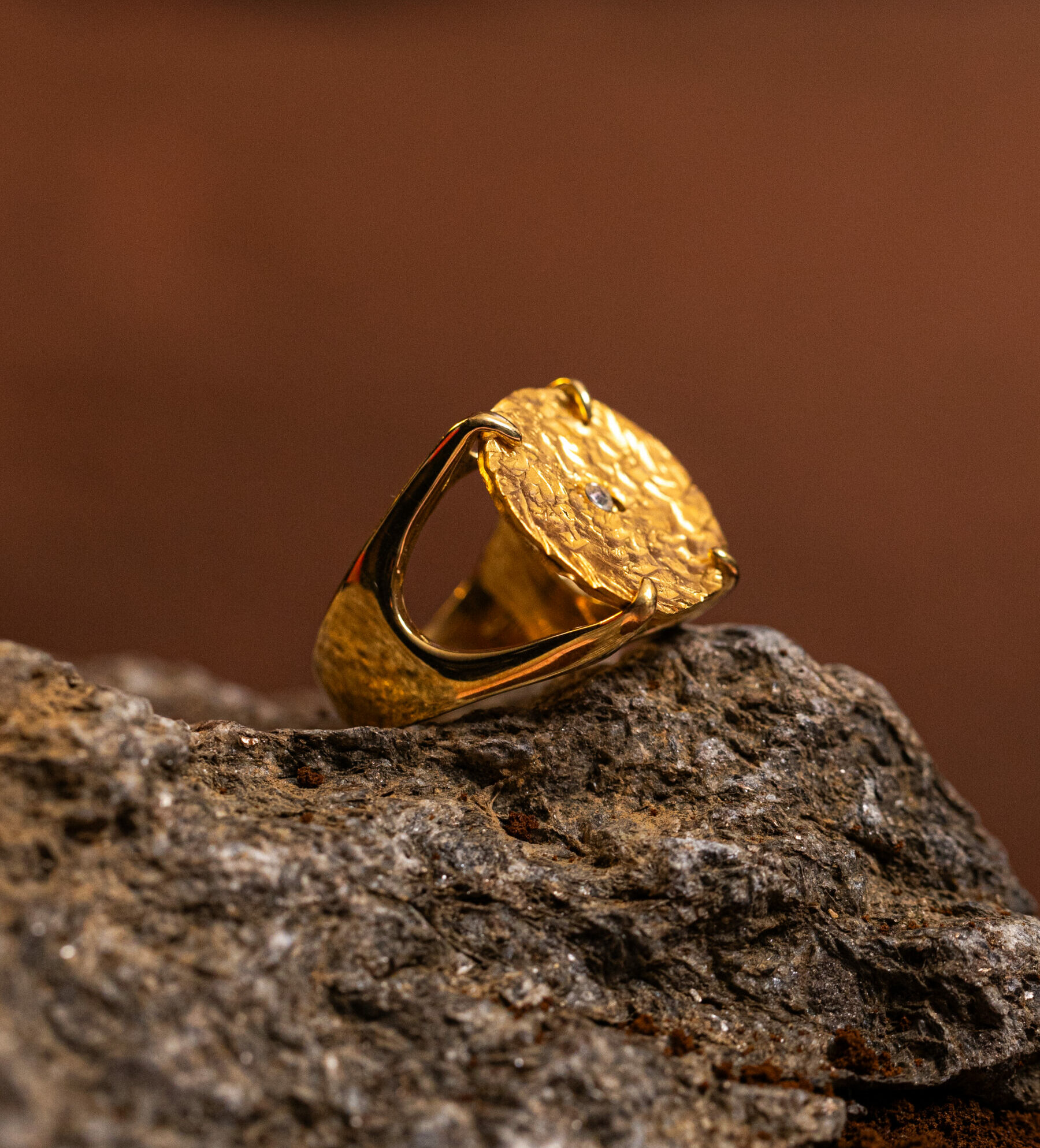 anello Stella Cometa della collezione Marte Gioielli