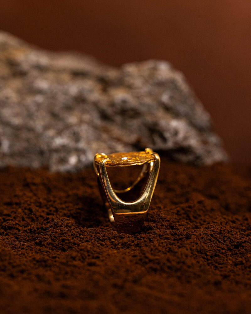 anello Stella Cometa della collezione Design di Marte Gioielli