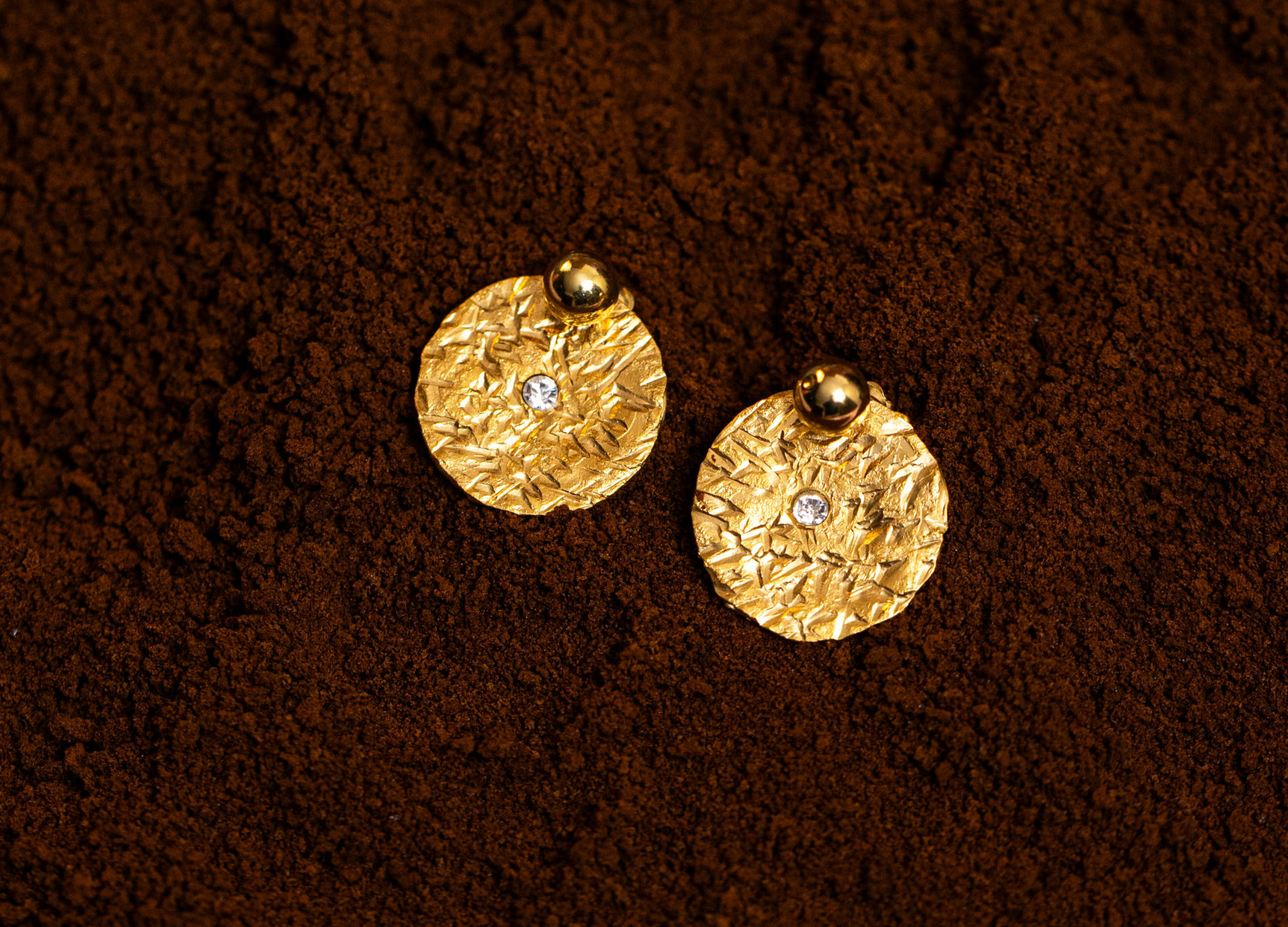 orecchini Stella Cometa della collezione Marte Design di Marte Gioielli