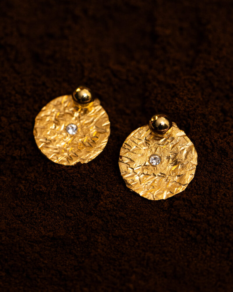 Orecchini Stella Cometa della collezione Marte Design di Marte Gioielli