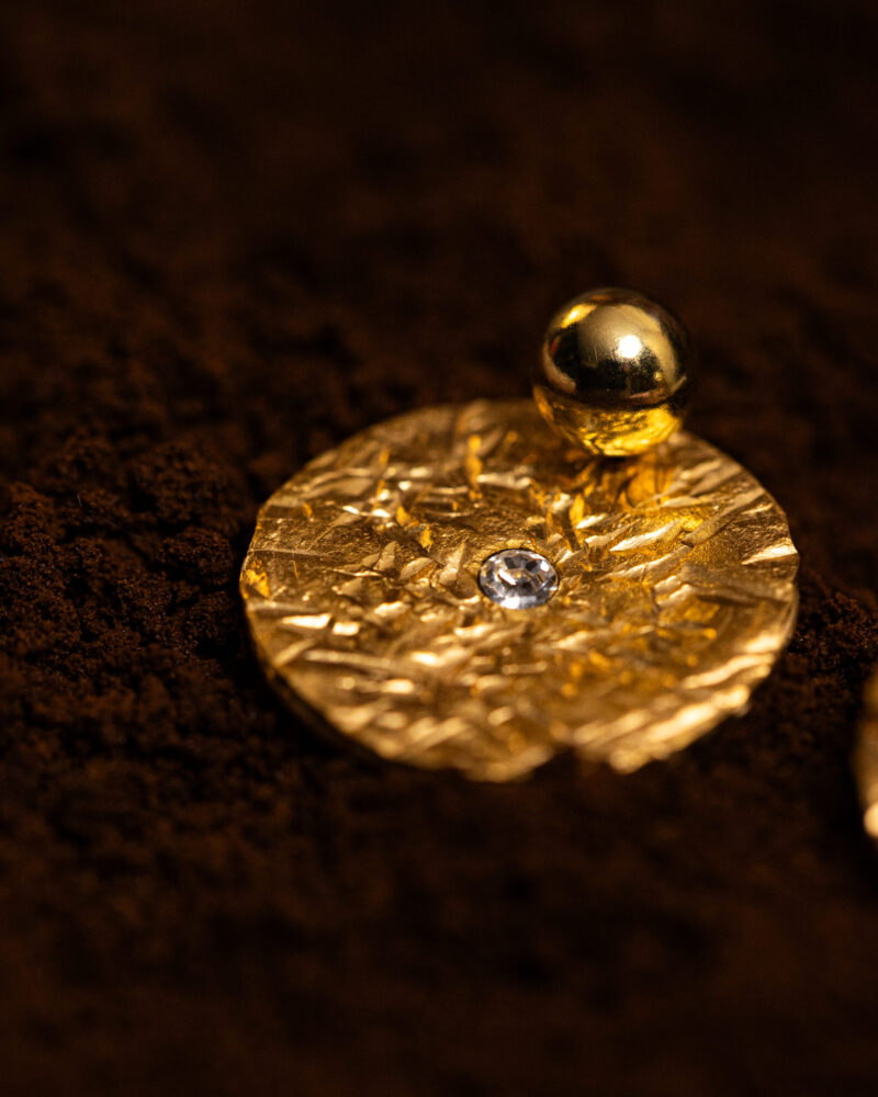 orecchini Stella Cometa della collezione Design di Marte Gioielli