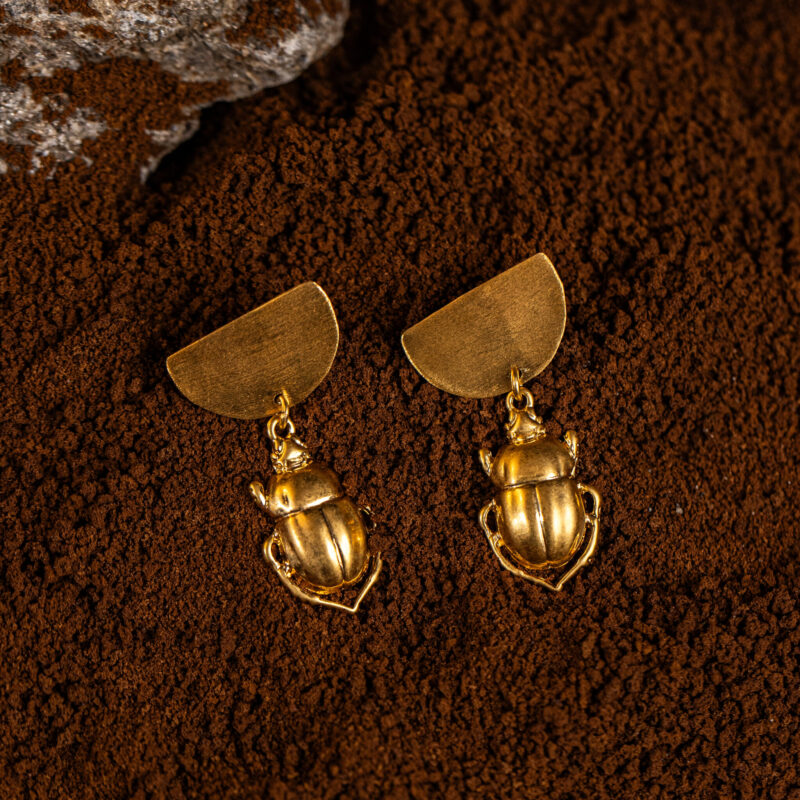orecchini Scarabeo della collezione Design di Marte Gioielli