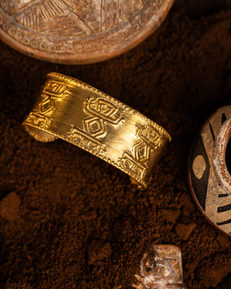 Bracciale Eldorado della collezione I Precolombiani di Marte Gioielli