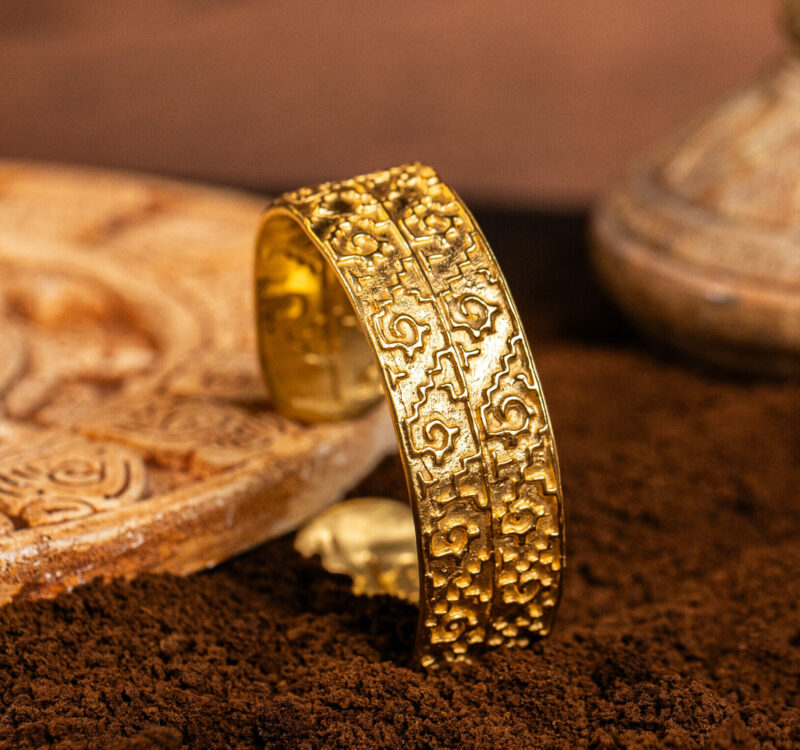bracciale Mixteco della collezione I Precolombiani di Marte Gioielli
