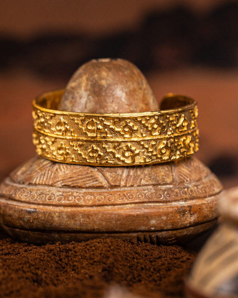 bracciale Mixteco della collezione I Precolombiani di Marte Gioielli