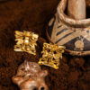 Orecchini Cerimonial della collezione I Precolombiani di Marte Gioielli