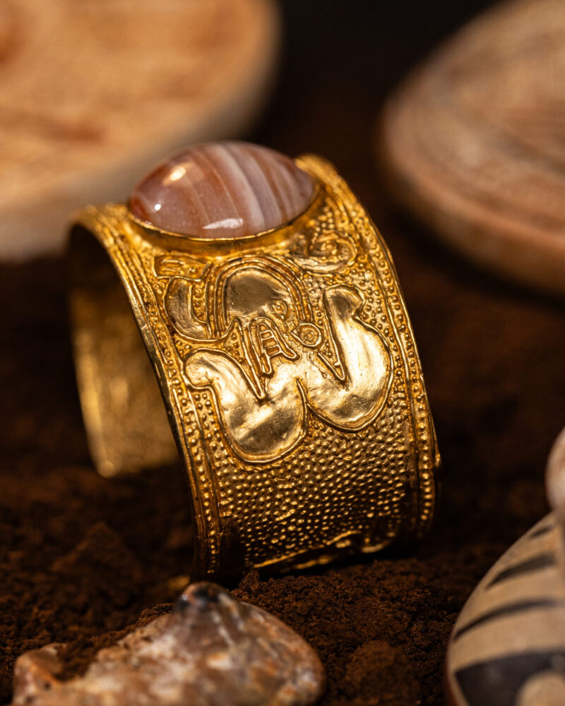 Bracciale Cerimoniale Stone della collezione I Precolombiani di Marte Gioielli