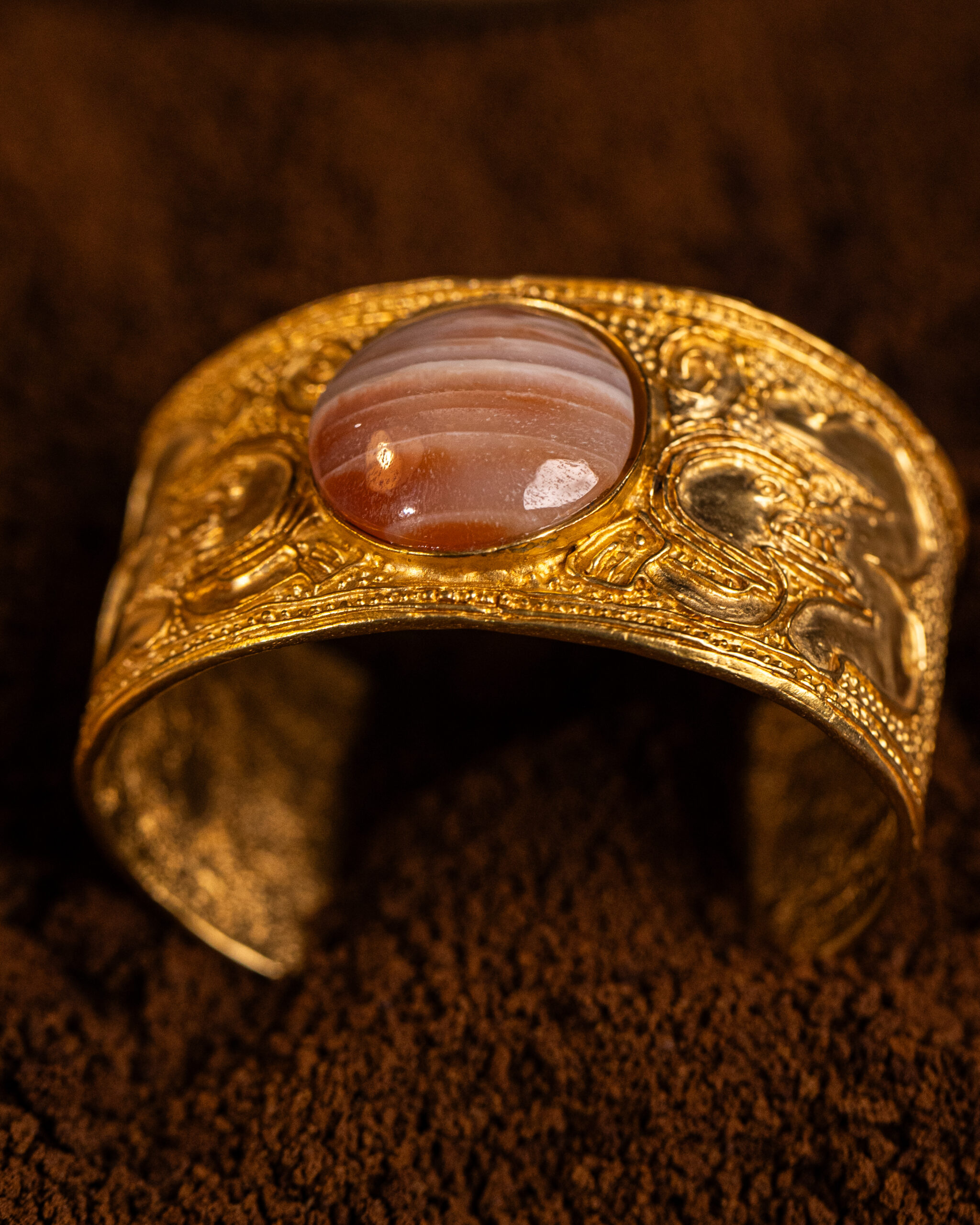 Bracciale Cerimoniale Stone della collezione I Precolombiani di Marte Gioielli