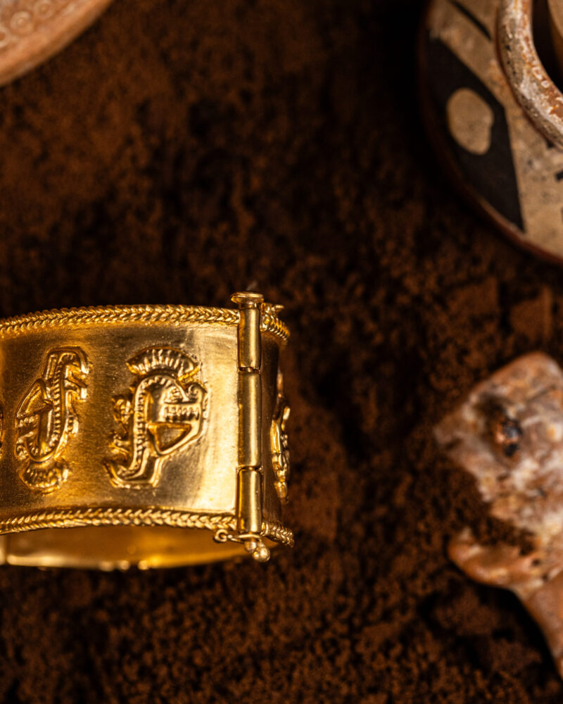 bracciale Orejeras della collezione I Precolombiani di Marte Gioielli