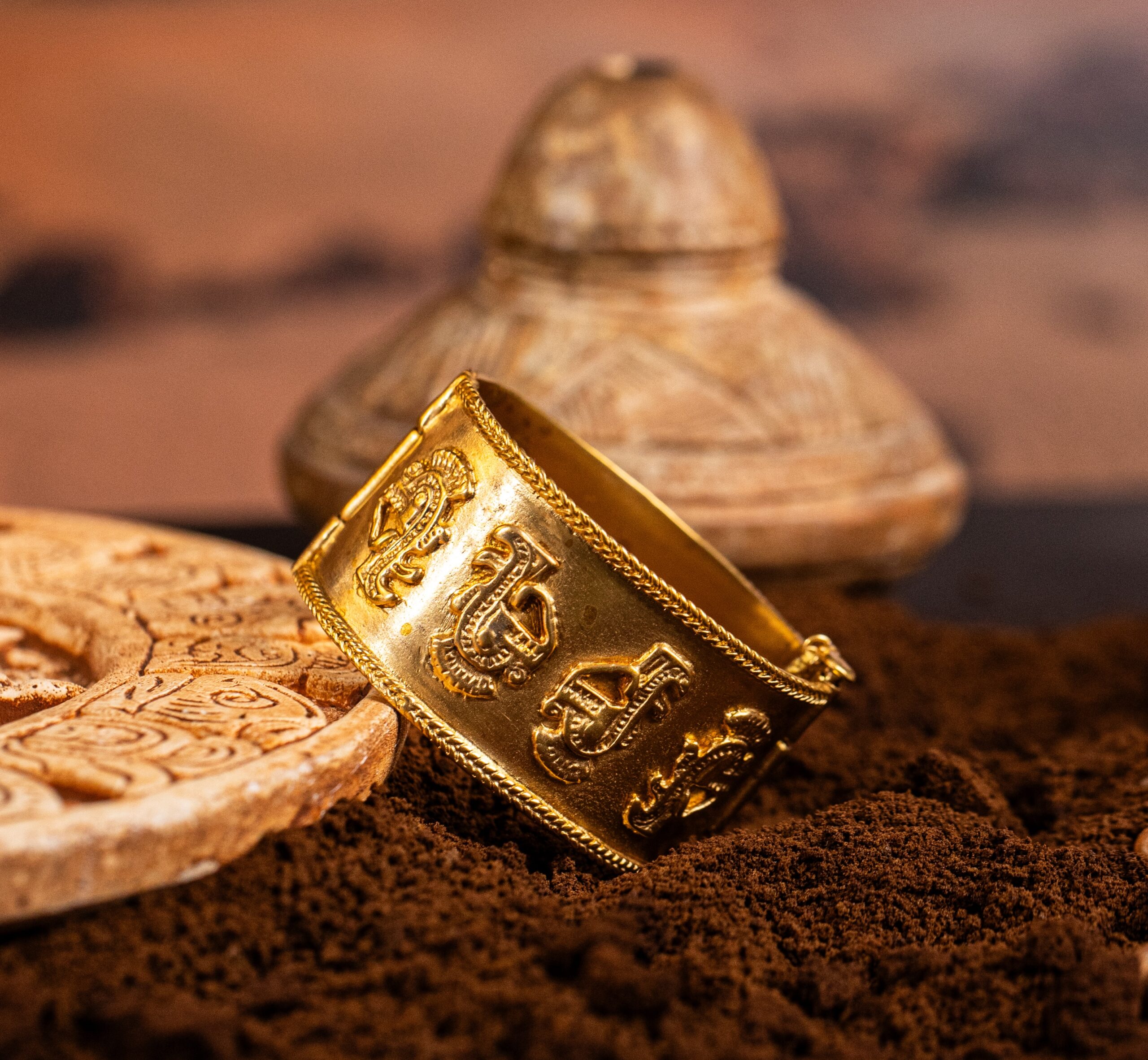 bracciale Orejeras della collezione I Precolombiani di Marte Gioielli