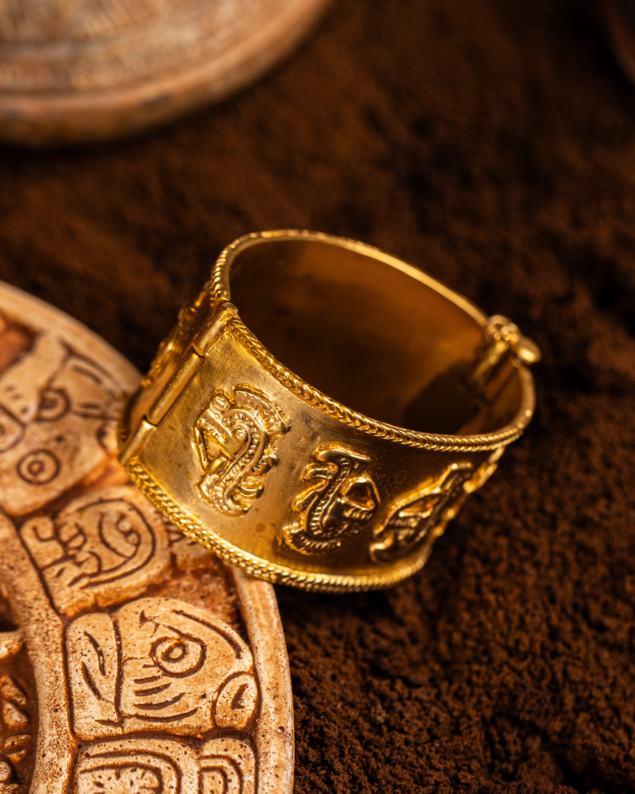 bracciale Orejeras della collezione I Precolombiani di Marte Gioielli