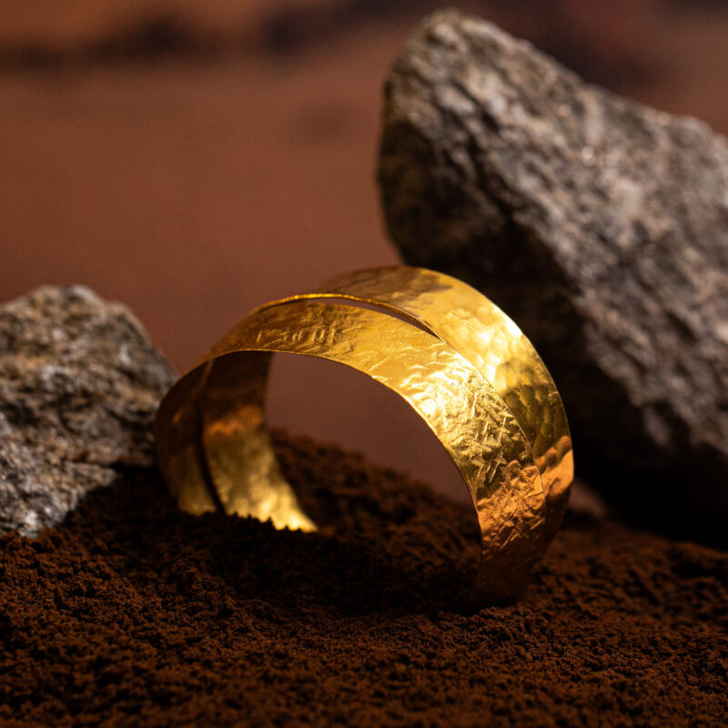 bracciale Poseidonia slim della collezione Pazzià di Marte Gioielli